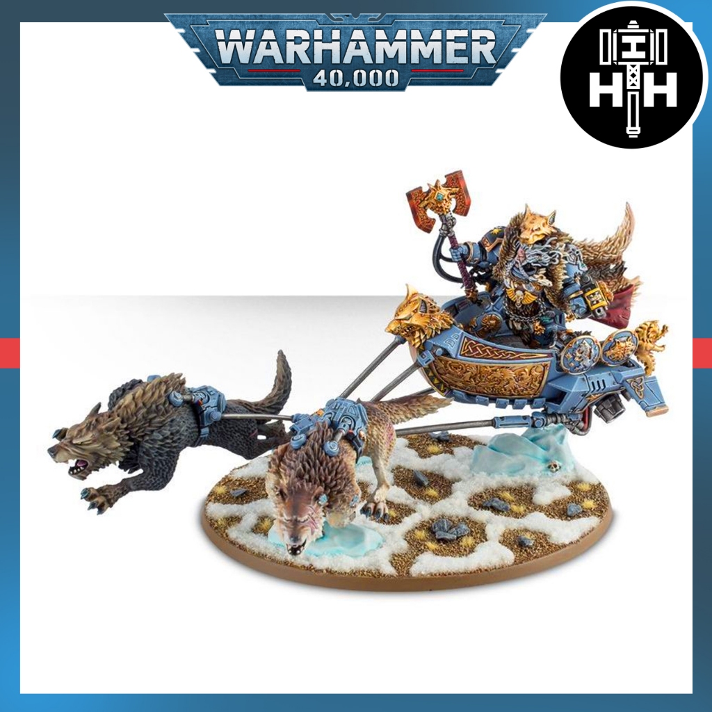 Warhammer 40K - Logan Grimnar on Stormrider (กล่อง Web Direct)