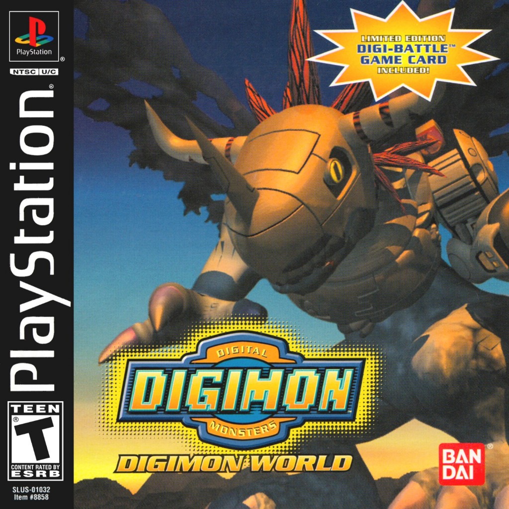 PS1 : Digimon World (USA) (1 Disc)
