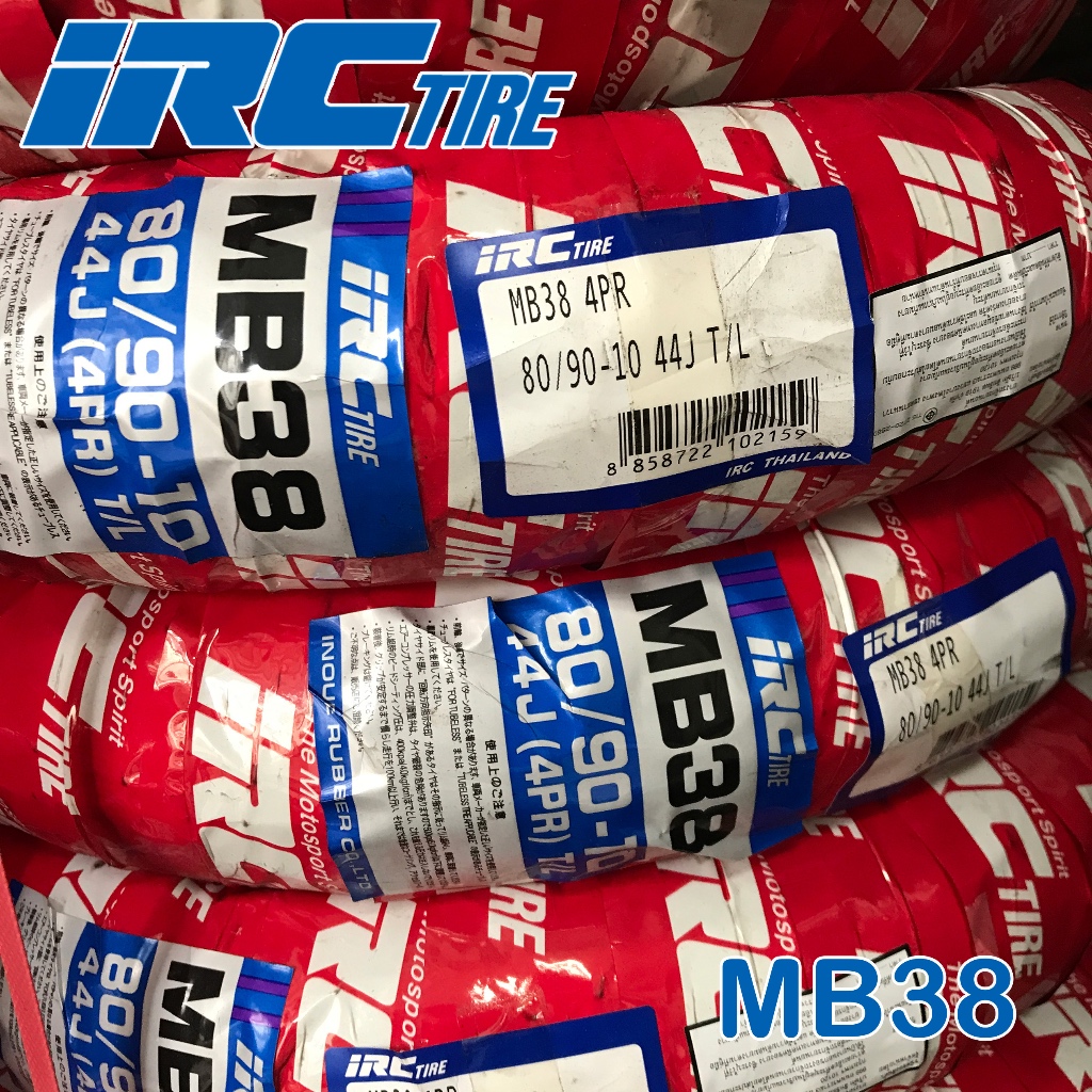 ยาง IRC (MB38) 80/90-10 / ยางรถป๊อบ , ยาง Vino