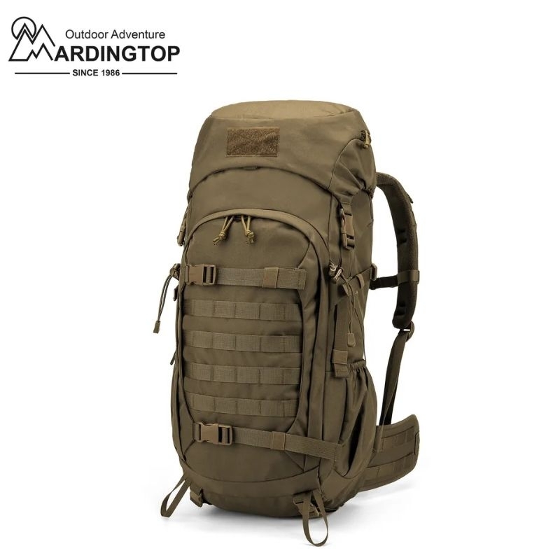 MARDINGTOP 50L(ลิตร) กระเป๋าเดินทาง เป้เดินเขา เป้เดินป่า TACTICAL HIKING MILITARY