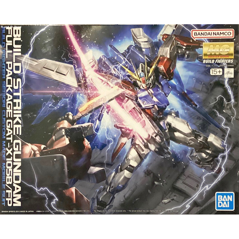 Mg 1/100 Build Strike Gundam Full Package GAT-X105B/FP