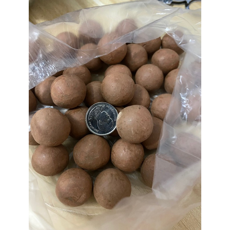 ลูกกระสุนดินพร้อมส่งผลิตจากดินเหนียวชั้นดี  กลมได้รูปทุกเม็ด ปั้นเองกับมือรับประกันความกลมและความแข็งแรง – โปรปัง
