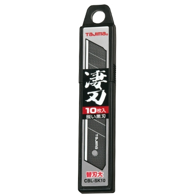 ใบมีดคัตเตอร์ TAJIMA  ใบดำ CBL-SK10