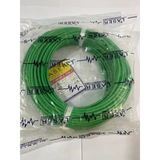 สายไฟเดี่ยวเลเซอร์ ยาว 30 เมตร สายทองแดงแท้ มีขนาด 0.5 มิล/1 มิล/1.5 มิล/2 มิล/3 มิล/4 มิล
