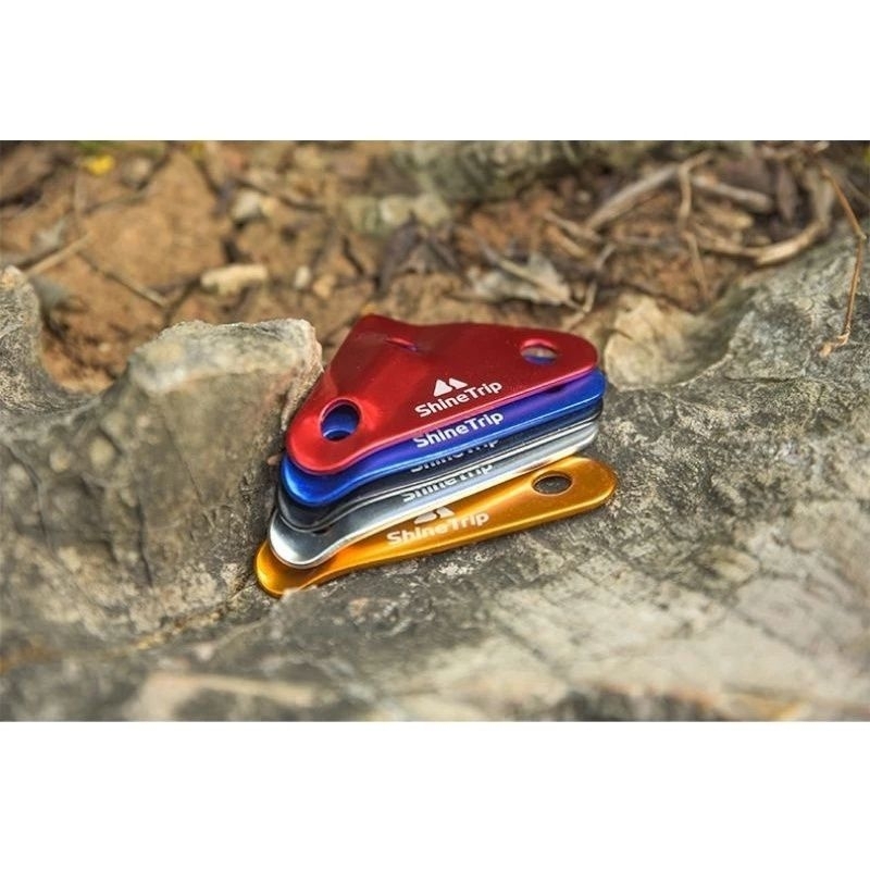 Shine Trip​ ตัว​ปรับ​ดึง​เชือก​ รั้ง​เชือก​แบบ​สามเหลี่ยม 3 รู *ขนาดรู 4mm,6,mm,8mm ให้เลือก - รูปที่ 3