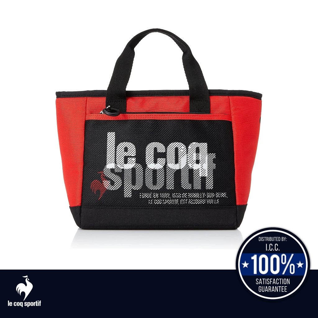 le coq sportif กระเป๋าถือ สีแดง (กอล์ฟ, gollf, pouch, กระเป๋าถือ, lecoq, เลอค็อก)