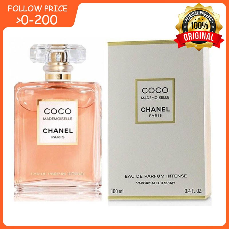 ♦พร้อมส่ง♦ Chanel Coco Mademoiselle Intense/Coco Mademoiselle/Coco Noir 100ML  Women's Perfume น้ำหอมผู้หญิง