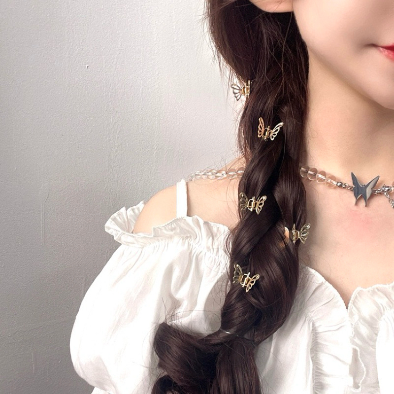 พร้อมส่งในไทย กิ๊บติดผมผีเสื้อจิ๋ว Mini Buttefly Set 1 เซ็ทจำนวน 6 ชิ้น