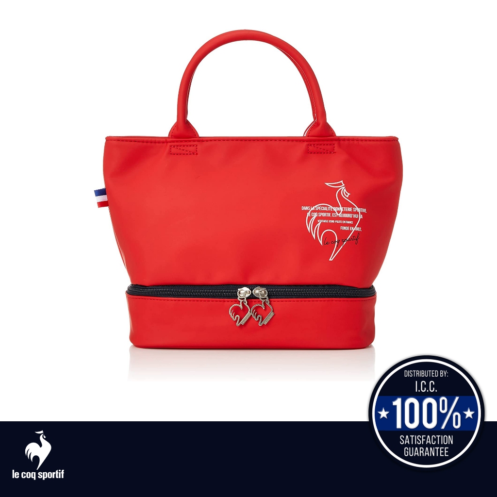 le coq sportif กระเป๋ากอล์ฟเก็บความร้อน-เย็น สีแดง (กอล์ฟ, gollf, pouch, กระเป๋าถือ, กระเป๋าเก็บความเย็น, lecoq)