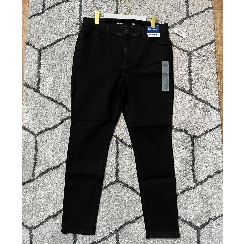 👖กางเกงยีนส์ขายาวสีดำผู้หญิง old navy  โละสต็อก 300฿ หมดแล้วหมดเลย✨❗❗