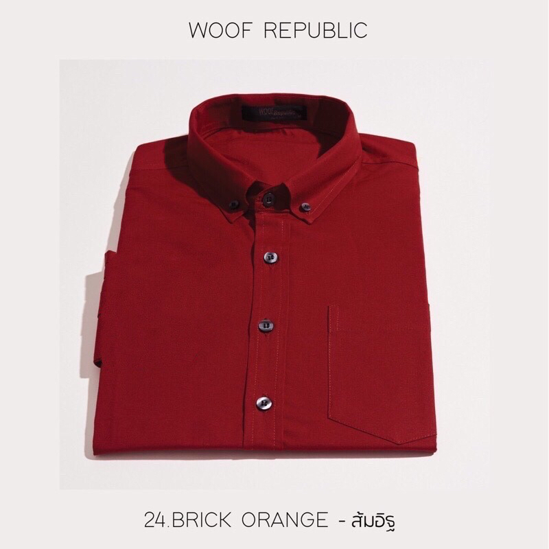 เสื้อเชิ้ตสีพื้นเรียบแขนสั้น 12สีขายดี ไซส์ m l xl 2xl 3xl 4xlใส่ทำงานใส่เที่ยว ผ้าOxford💯%คุณภาพดี ใส่ได้ทั้งชายและหญิง - รูปที่ 2