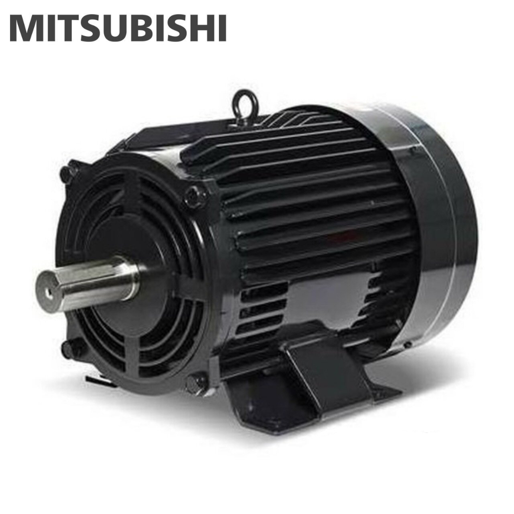 MITSUBISHI มอเตอร์ไฟฟ้า 7.5 HP 3 สาย 380V รุ่น SF-QR มอเตอร์ 7.5hp 7.5แรงม้า มอเตอ IP-44 มิตซูบิชิ