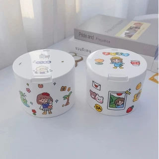 สติกเกอร์ PVC ลายการ์ตูนน่ารัก สําหรับติดตกแต่ง จํานวน 25 ชิ้น