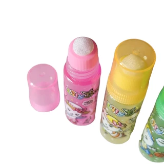กาวน้ำ หัวฟองน้ำ ลายการ์ตูน 30 มล. คละสี / ตราม้า H-11 1 ชิ้น