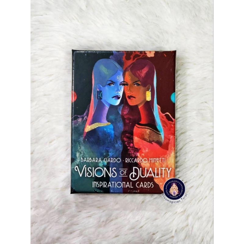 Visions of Duality Inspirational Oracle ไพ่ออราเคิลแท้ลดราคา ไพ่แท้ลดราคา ไพ่ยิปซี ไพ่ทาโร่ต์ ไพ่ออราเคิล Tarot Oracle