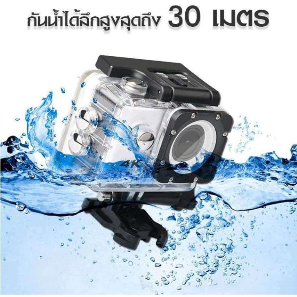 🇹🇭iCamera W7 กันน้ำกล้องโกโปรกล้องวิดิโอ Waterproof Camera 1080P Full HD Sport Auto DV