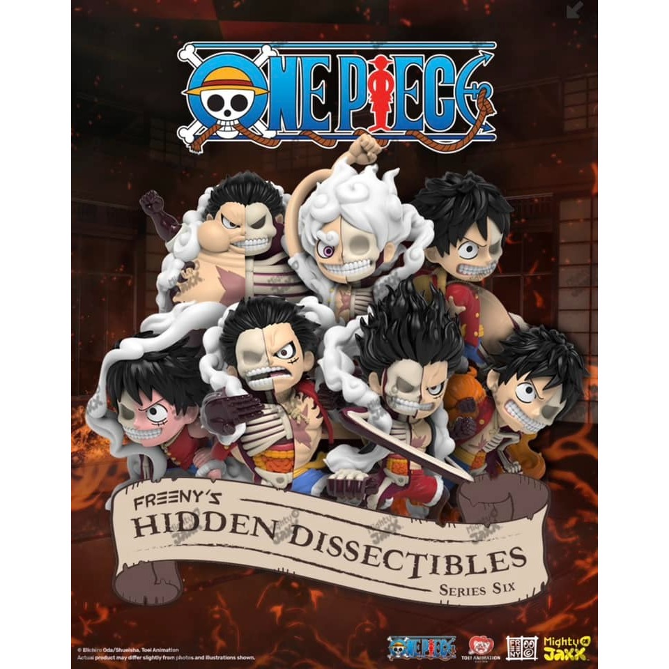 [ยกbox+พร้อมส่ง] Mighty Jaxx One Piece 6 - Luffy’s Gears Edition