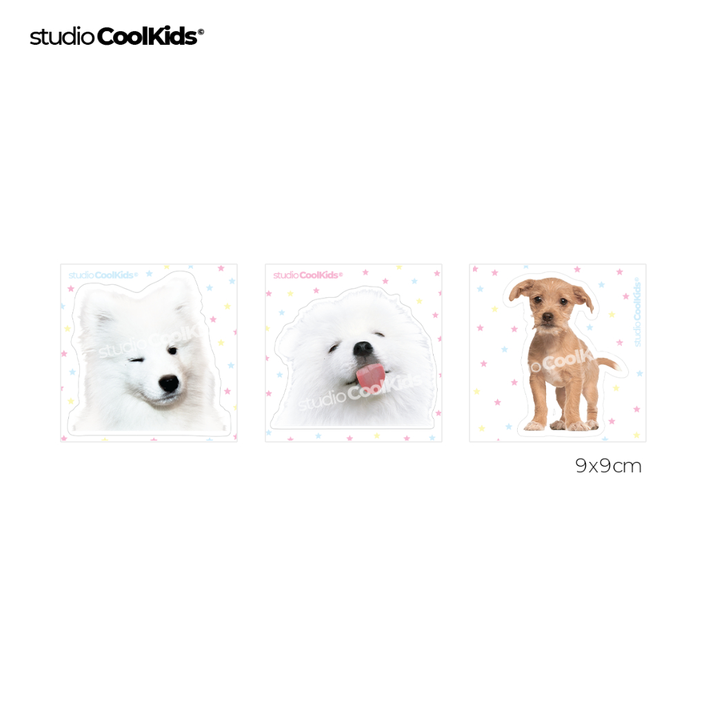 BIG STICKERS SAMOYED DOGGO