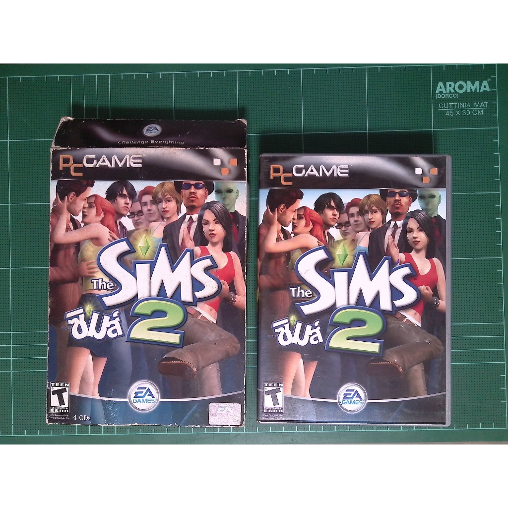 แผ่นแท้ เดอะซิมส์ 2 The sims 2 สภาพกล่องสวย