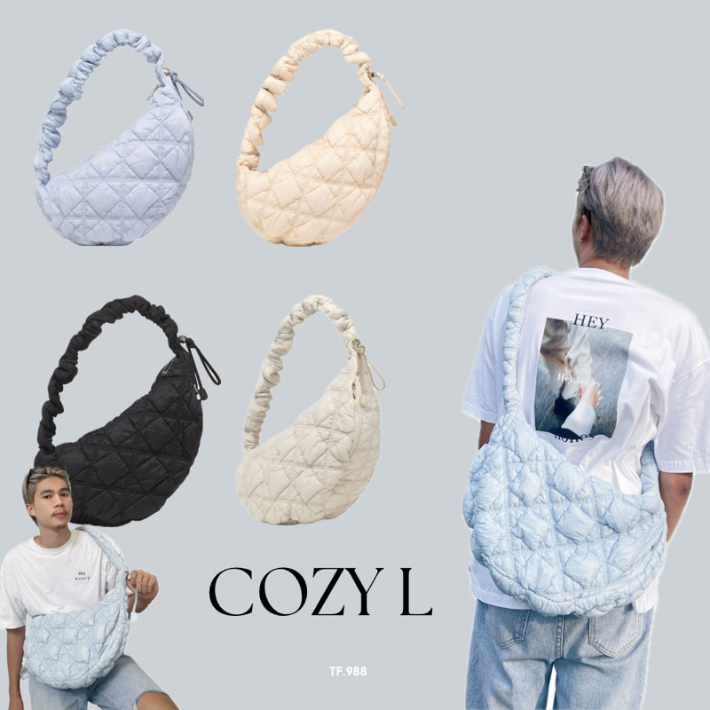 CL กระเป๋าแฟชั่นเทียบ1:1 cozyL อุปกรณ์ Full set ปรับสายได้