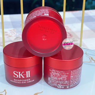 สูตรใหม่ SK-II Skinpower Advanced & Airy Cream 15 กรัม (Exp.2028)