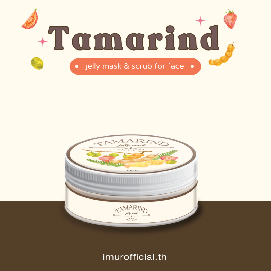 Tamarind Jelly mask & scrub for face
