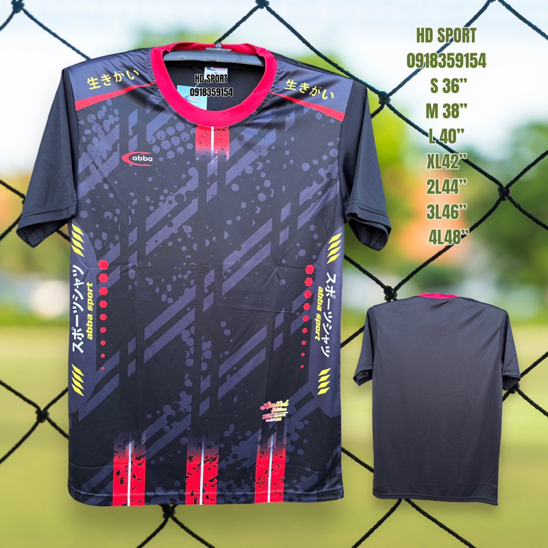 เสื้อกีฬาคอกลมตัวใหม่ล่าสุด Ab888 พร้อมส่งมีไซส์ S-4XL