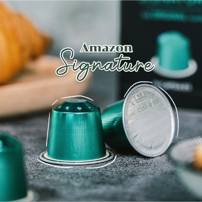 กาแฟแคปซูล คาเฟ่ อเมซอน 🦜Cafe Amazon Coffee Capsule 🤎 Signature 🔥พร้อมส่ง ☕️