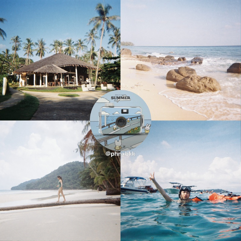 กล้องฟิล์มกันน้ำ Book of 4 Seasons Film Camera
