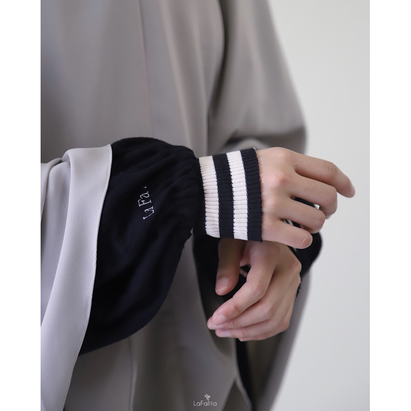[พร้อมส่ง] Stripe Armband ปลอกแขนลายทาง ปลอกแขนมุสลิมะห์