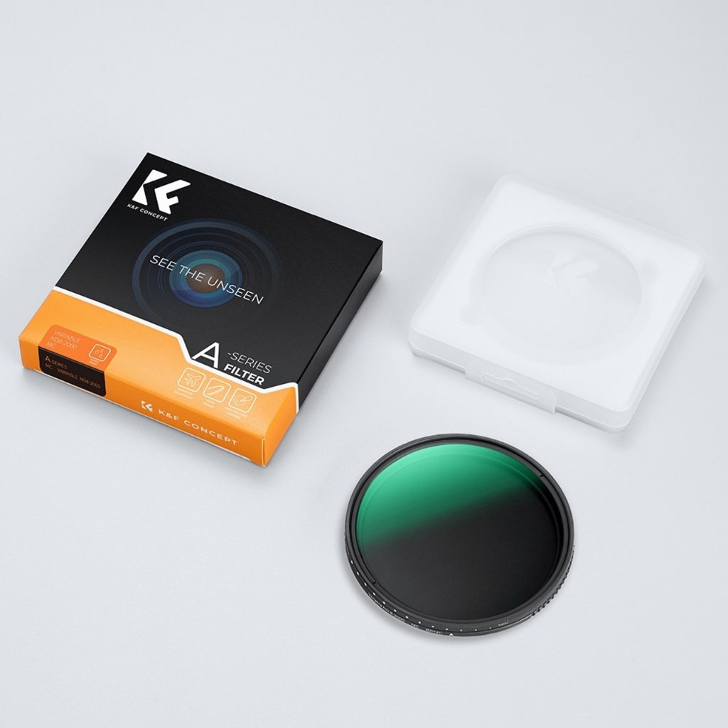 K&F C-series Filter Variable ND8-ND2000 (3-11stop) Super Slim Muti Coating  ประกันศูนย์ไทย 2 ปี
