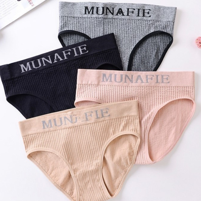LOW MNF-8804 ⚡️SALE⚡️สินค้าราคาถูก ลดล้างสต๊อก MUNAFIE กางเกงในหญิงกระชับก้น [munafie.fashion]
