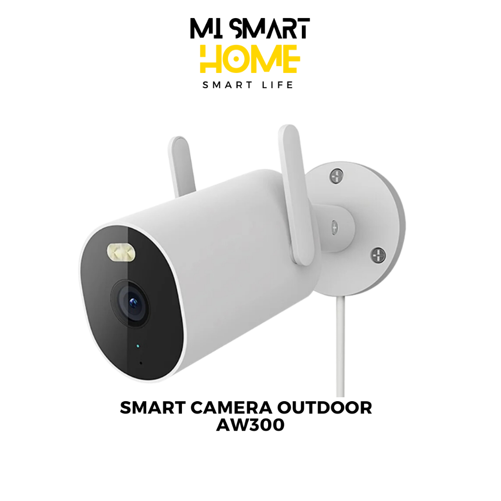 Xiaomi Outdoor Camera AW300 รับประกันศูนย์ 1 ปี กล้องวงจรปิด mi home 2K Full-HD บันทึกการเคลื่อนไหวที่ตรวจพบ กันน้ำ