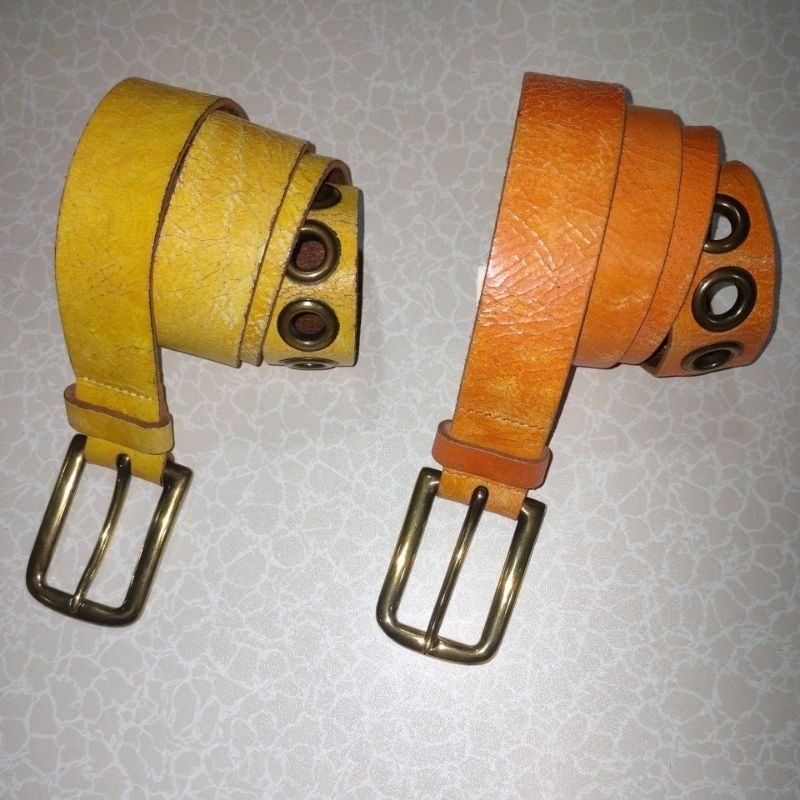 เข็มขัดหนัง brand diesel มือสองสภาพพร้อมใช้งาน