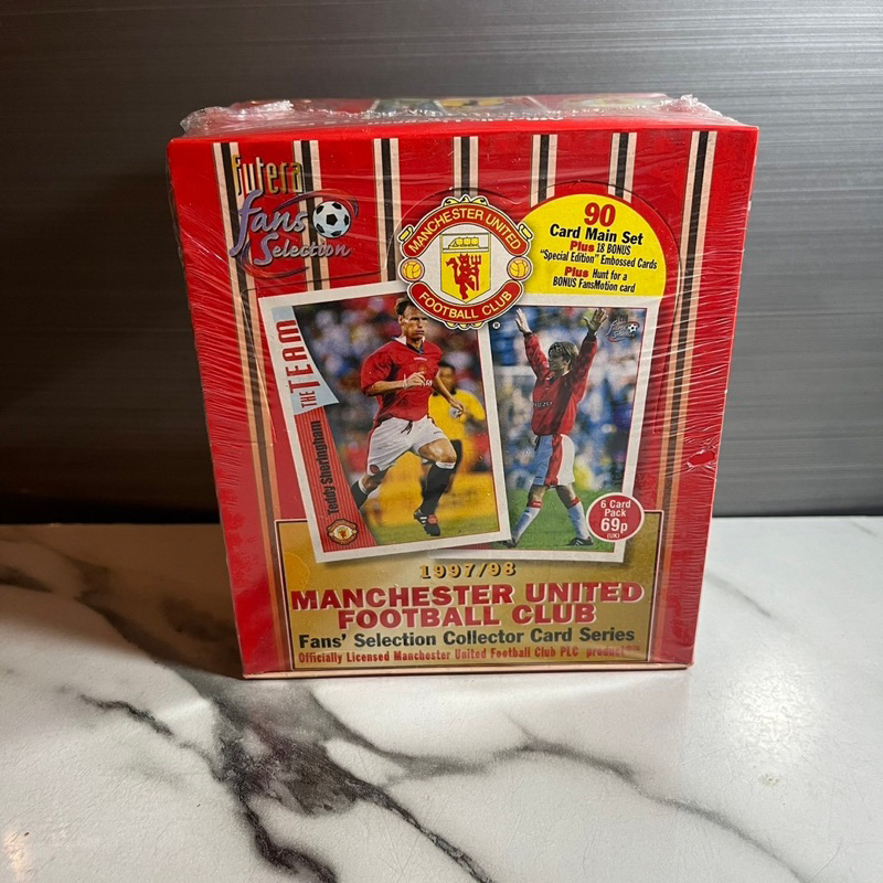 กล่องการ์ด Futera Fan’s Selection collector Manchester United 1997-98