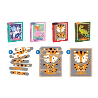 จิ๊กซอว์ทรงไม้ไอศกรีม (puzzle sticks)