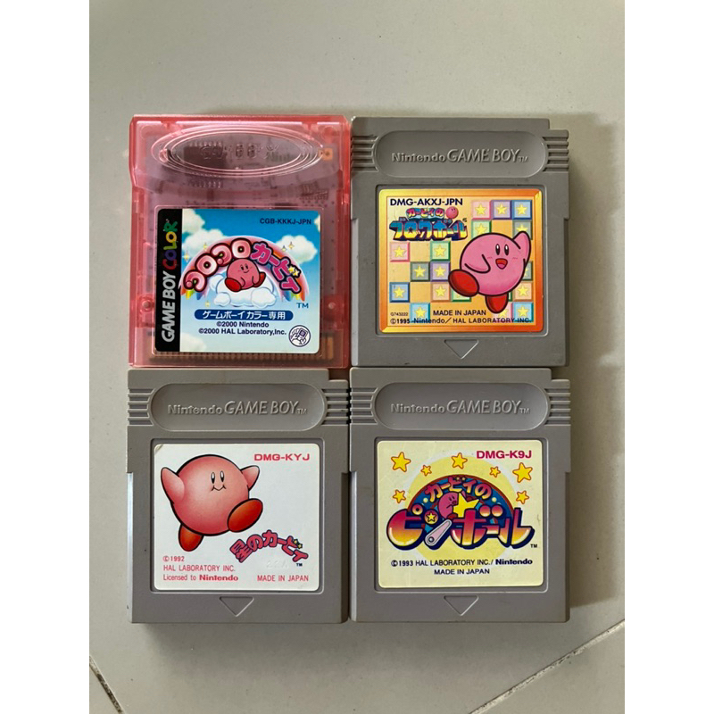 ตลับแท้ GAME BOY (GB/GBC) KIRBY SERIES (JP)