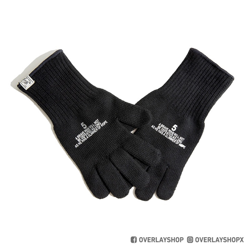 ถุงมือมอเตอร์ไซค์ ถุงมือผ้า PRINT 5 GLOVES แนววินเทจ