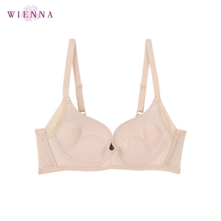 WIENNA BRA DB12800 Beauty Degree Bra มีโครง Super Push-Up สีเนื้อ ดำ GERBERRA