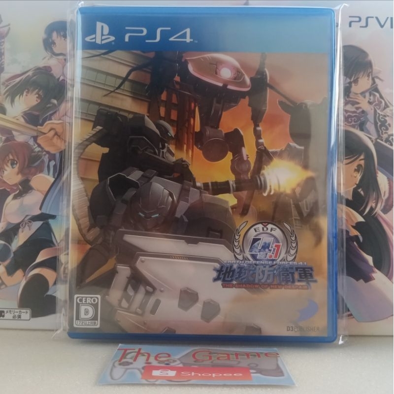 (PS4)​ เเผ่น​เกมส์​✍️เเนะ​นำ​สนุก​✍️ PS4​​ - PS5 earth defense forces 4.1​ ZONE2​