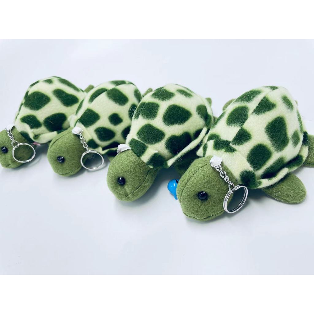 🔥พวงกุญแจเต่าตุ๊กตาน่ารักงานไทย 14*10.5cm ขายส่งและขายปลีก Cute Thai Turtle Keychain Wholesale and Retail WG