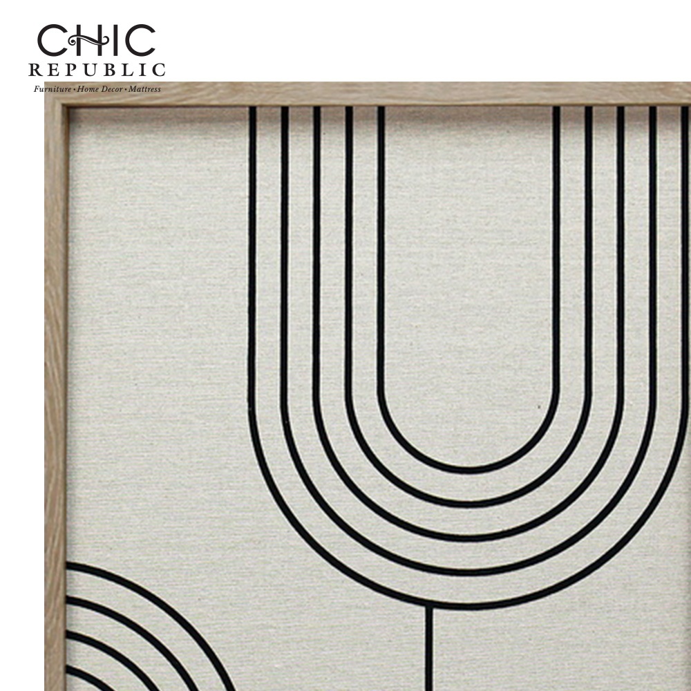 ภาพติดฝาผนัง CHIC REPUBLIC รุ่น HATHOR-A/50X70 สีไม้ธรรมชาติ/หลากสี_2