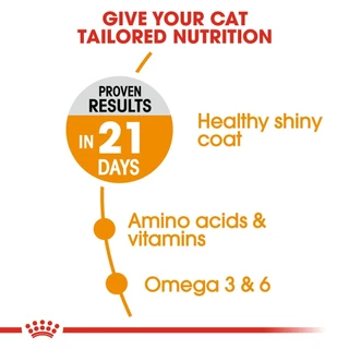 [แบ่งขาย] อาหารแมว Royal canin hair&skin สูตรบำรุงขนผิว 500g 800g 1kg