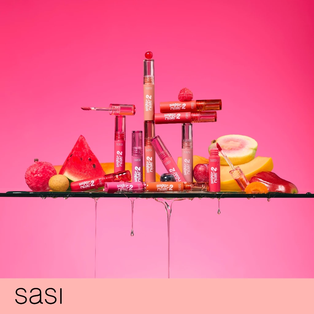 sasi ศศิ ชูการ์ รัช ลิป ทินท์ วอลลุ่ม ทู (2 กรัม) Sugar Rush Lip Tint Vol.2 (2g.) thumbnail 6