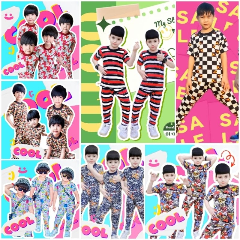 ชุดเซ็ทเด็กเด็กผู้ชาย 3เดือน 8 ขวบA4