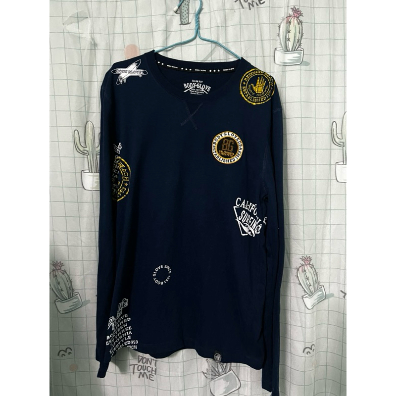 เสื้อแขนยาว body glove (ใหม่มาก) อก40ยาว27