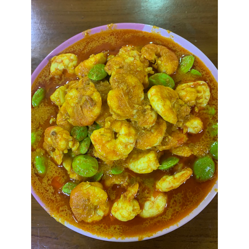 ส่งฟรี   พริกแกงผัดสะตอกุ้ง1กิโลกรัม