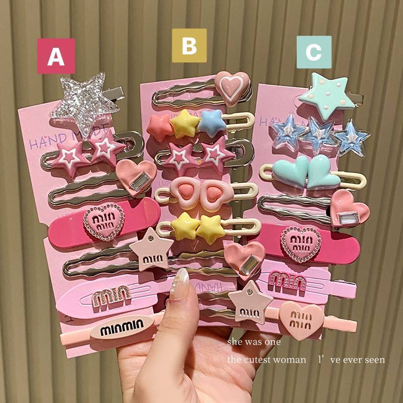 กิ๊บติดผม miu miu (1 set/7 ชิ้น)