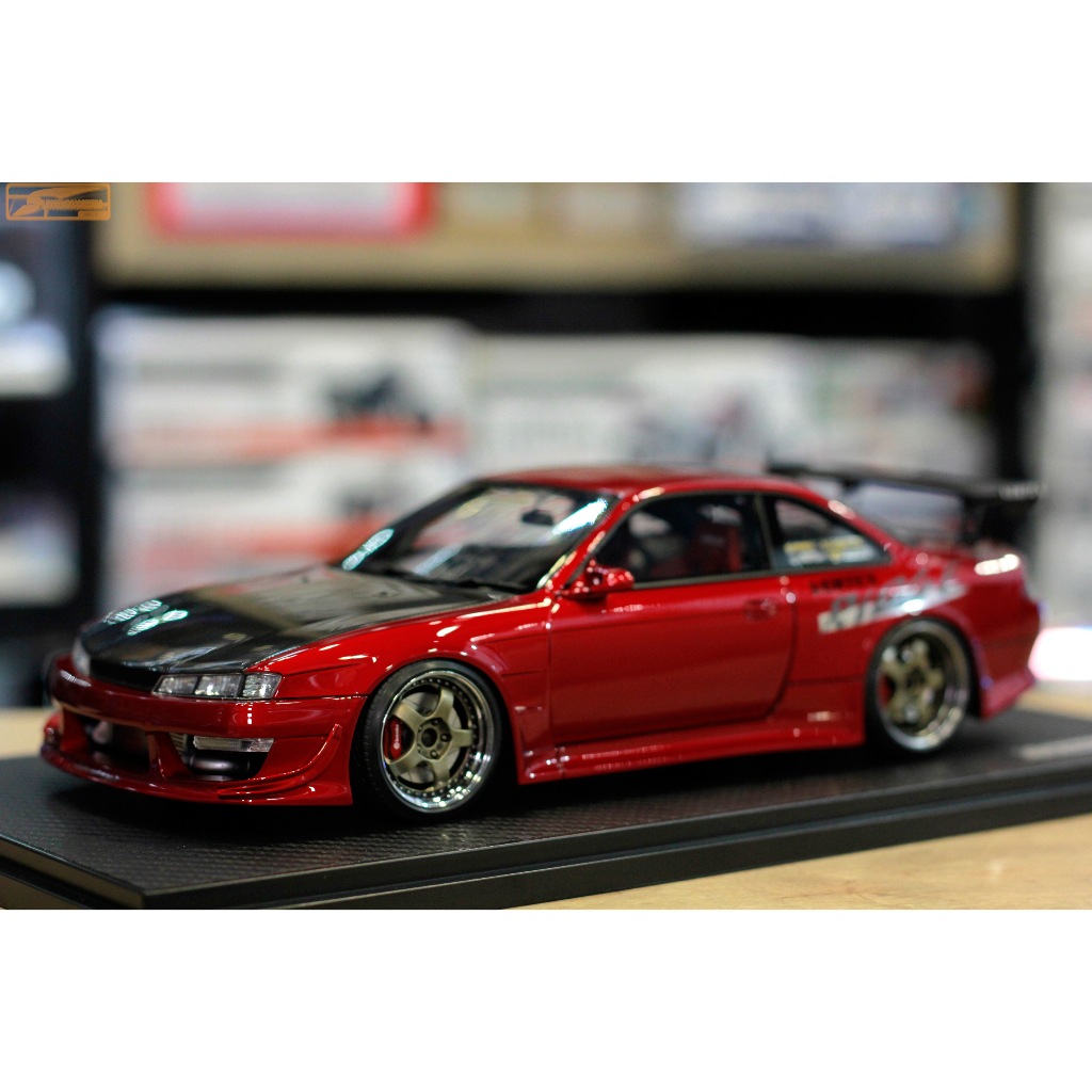 Ignition IG3084 1:18 VERTEX Silvia S14 Red Metallic