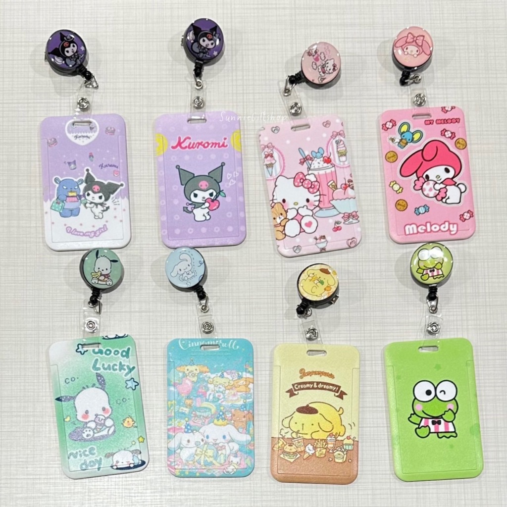 ที่ใส่บัตรพลาสติก ลายการ์ตูน แบบที่หนีบ พร้อมตัวโยโย่